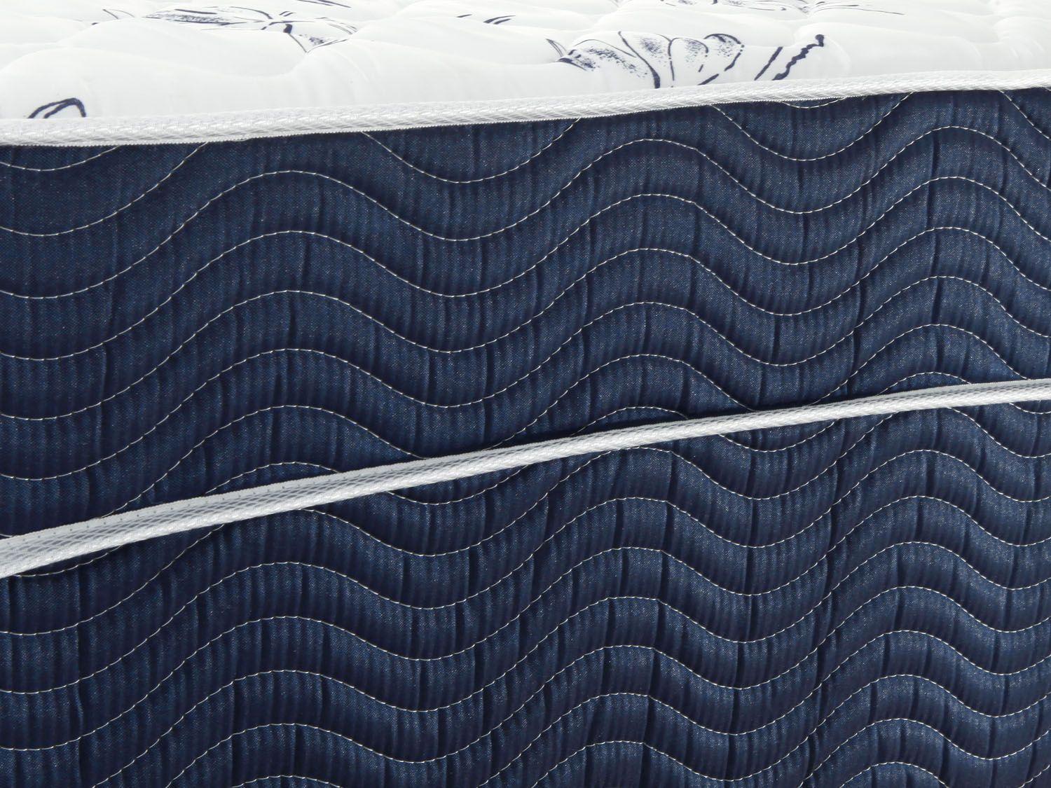 Cama Box Solteiro Ortobom Conjugado 43cm de Altura Physical Blue