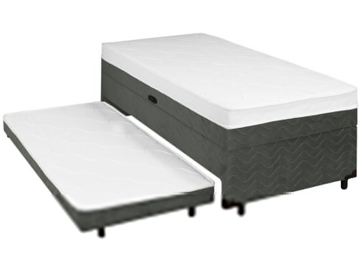 Cama Box Solteiro SMP Conjugada com Cama Auxiliar