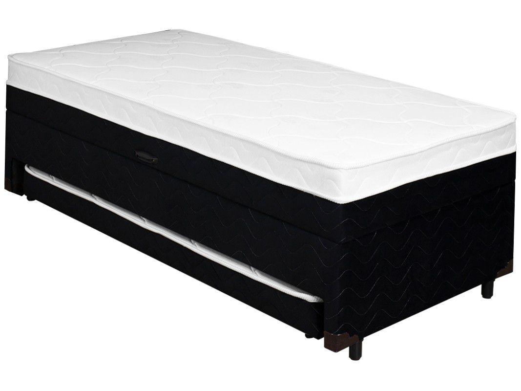 Cama Box Solteiro SMP Conjugada com Cama Auxiliar