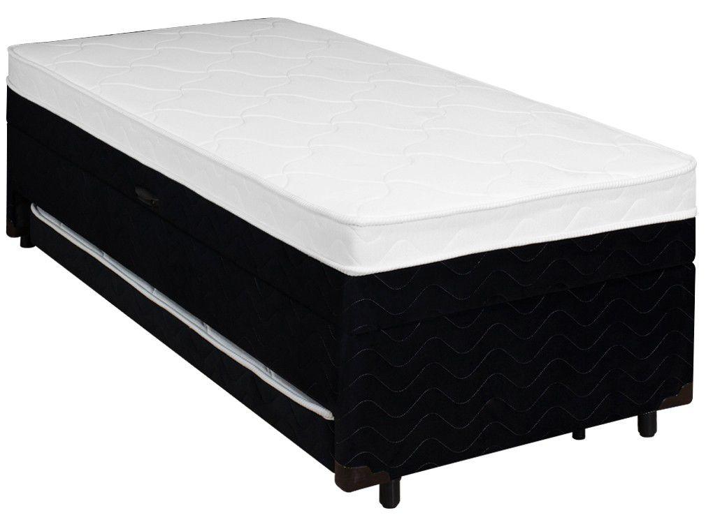 Cama Box Solteiro SMP Conjugada com Cama Auxiliar