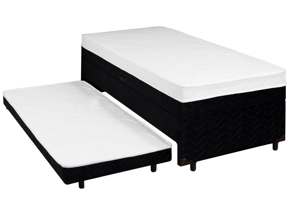 Cama Box Solteiro SMP Conjugada com Cama Auxiliar