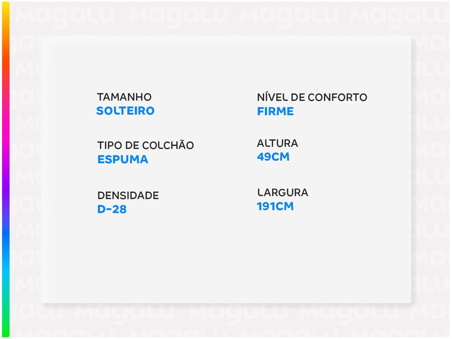 Cama Box Solteiro SMP Conjugada com Cama Auxiliar