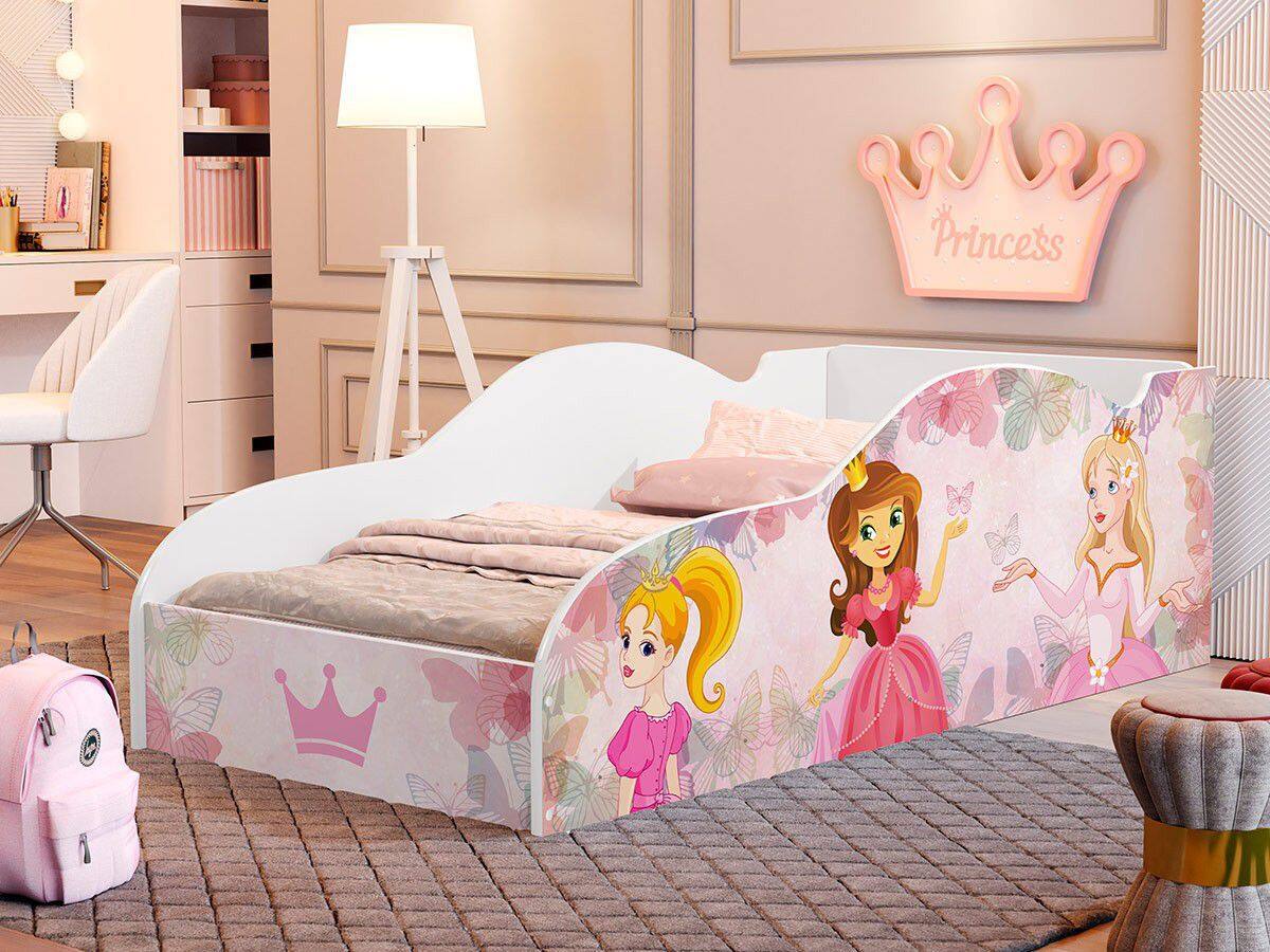 Cama infantil princesa rosa Clearance