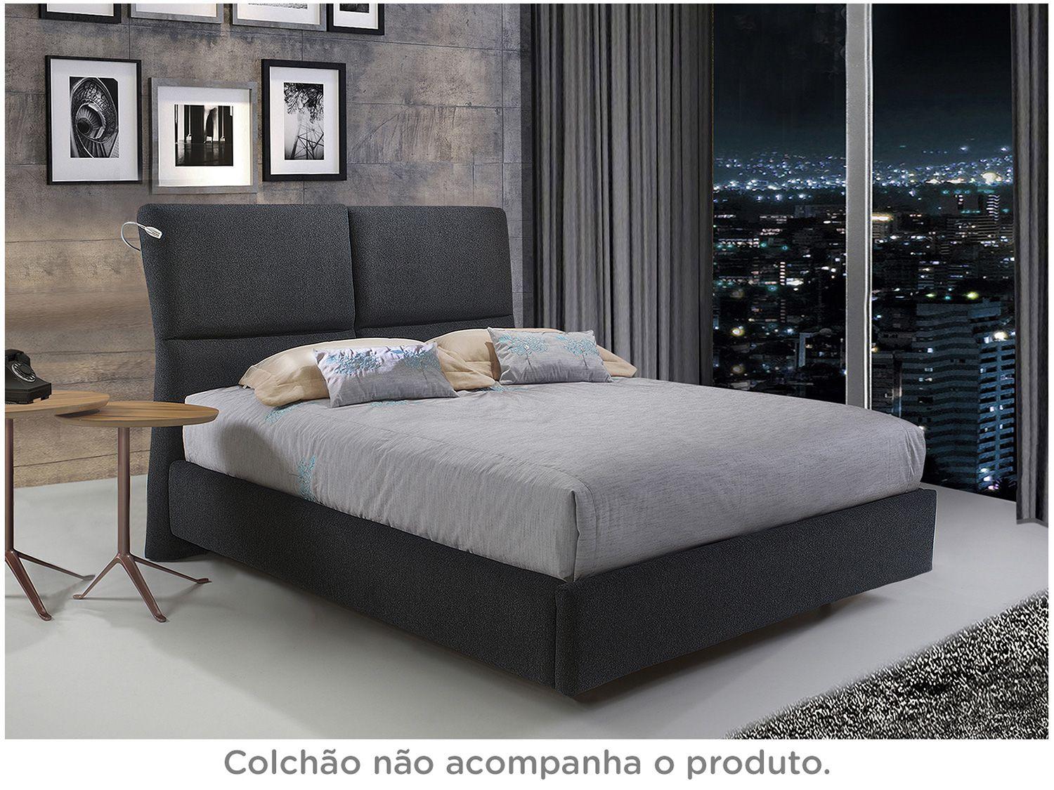 Cama King Size Herval Vivere MH 2696 193x203cm Cama King Size