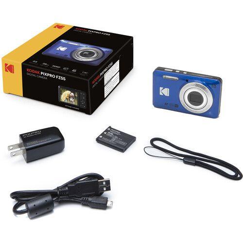 最適な材料 pixpro kodak digital Câmera fz55 e Semi Câmera - (azul) デジタルカメラ