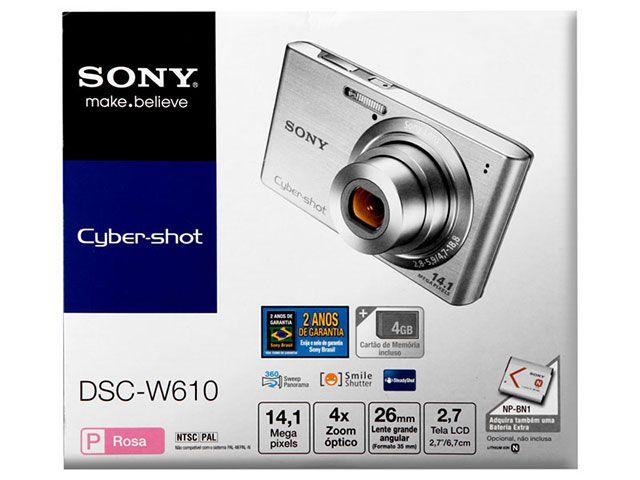 ソニー SONY 1410万CCD Cyber-shot DSC-W610 L W610 ブルー 光学x4 数量限定セール Cyber-shot