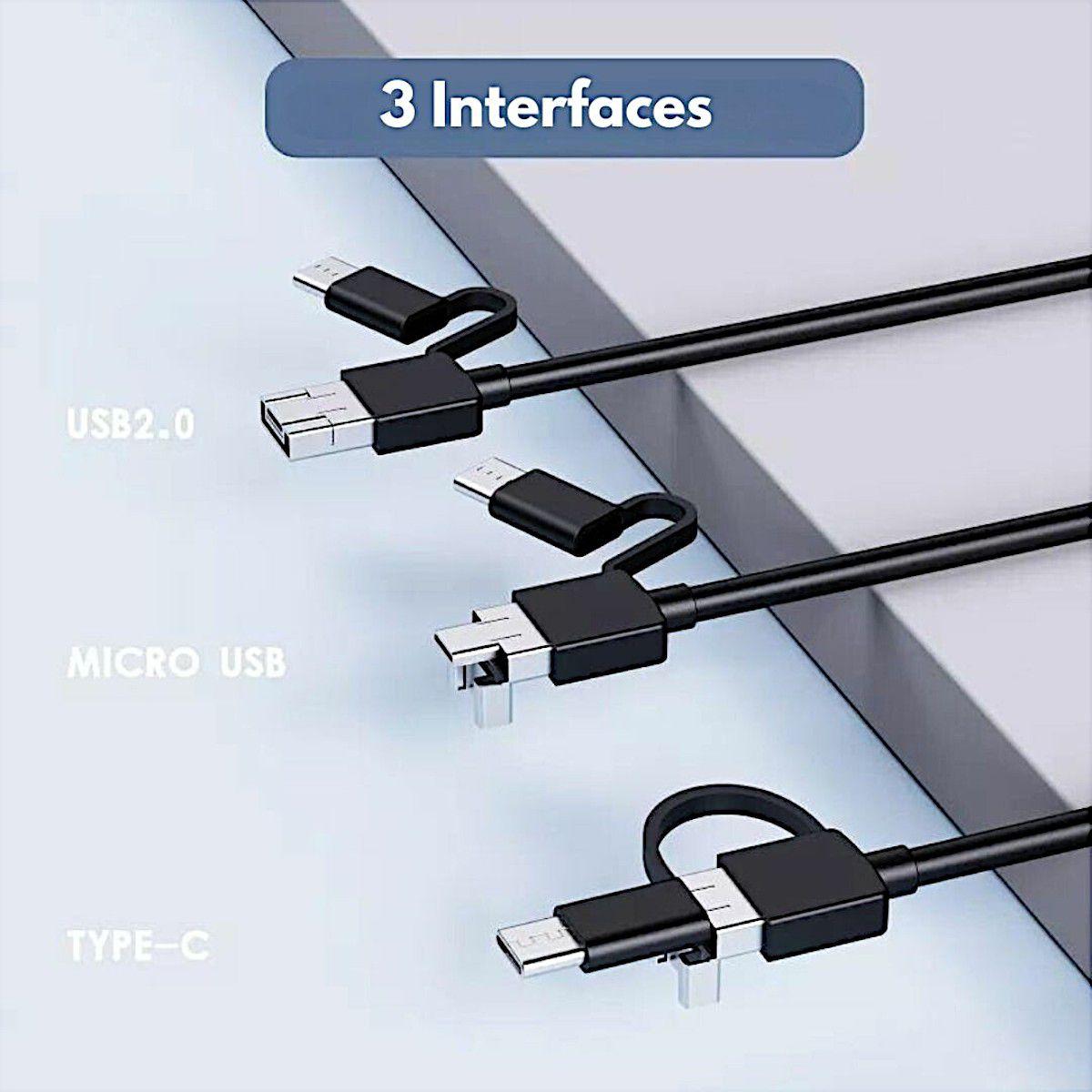 Camera endoscopica para celular e pc 7mm com cabo 5 metros Camera endoscopica para celular e pc 7mm com cabo 5 metros