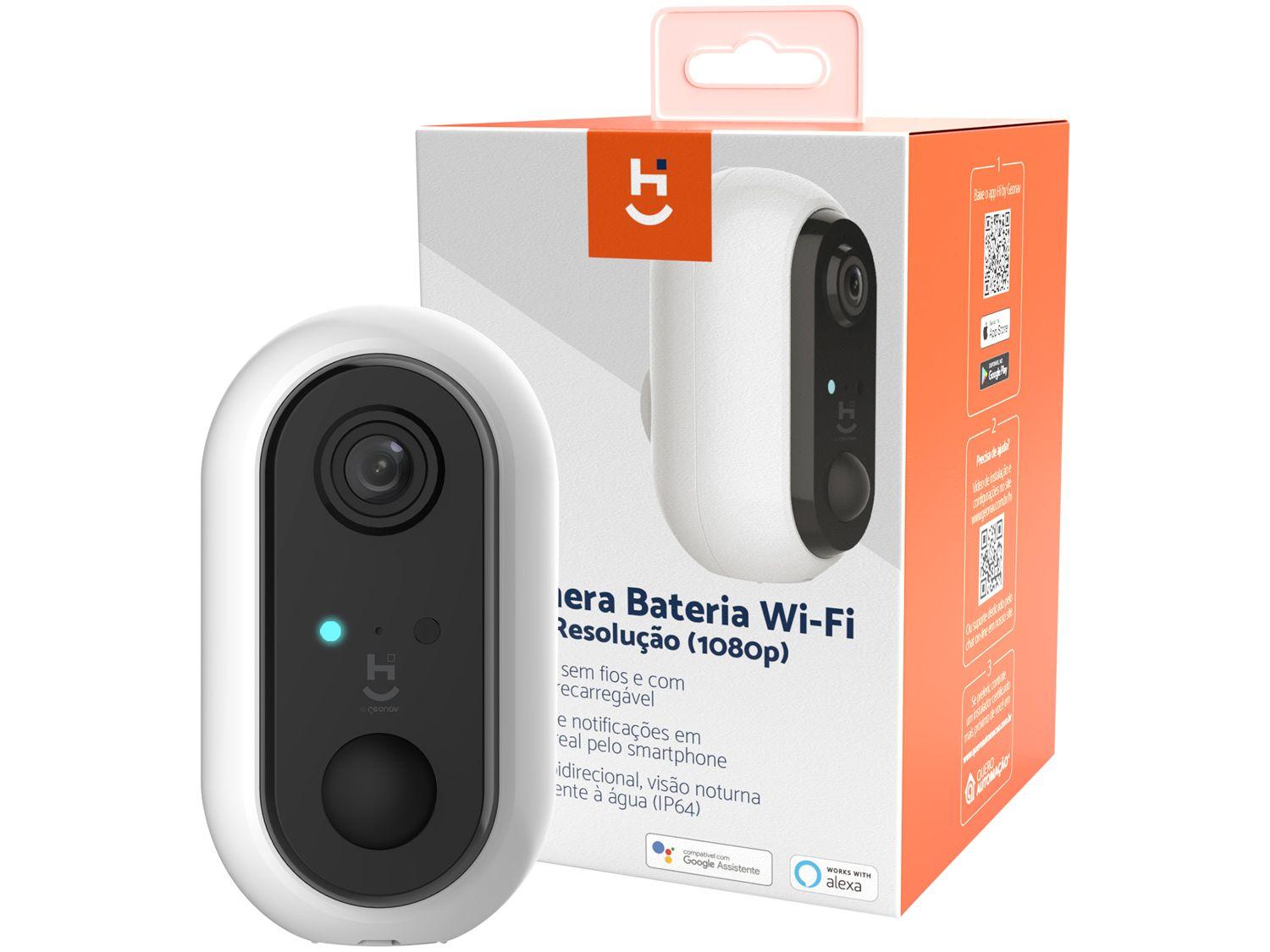 Câmera Inteligente Wi-Fi Full HD 1080p à Bateria