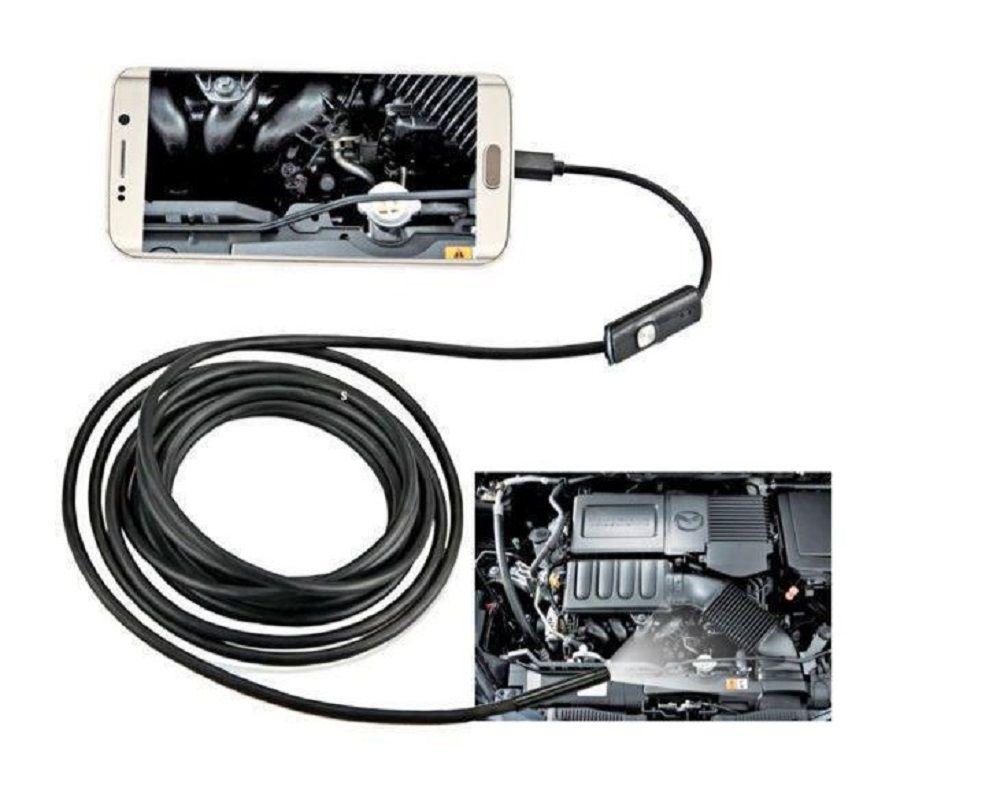 Imagem de Camera Para Celular Boroscopio 2M Sonda Inspeçao Com Led