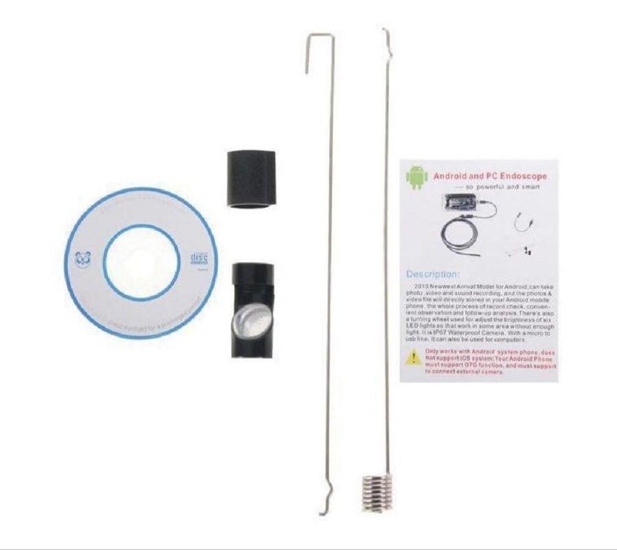 Imagem de Camera Para Celular Boroscopio 2M Sonda Inspeçao Com Led