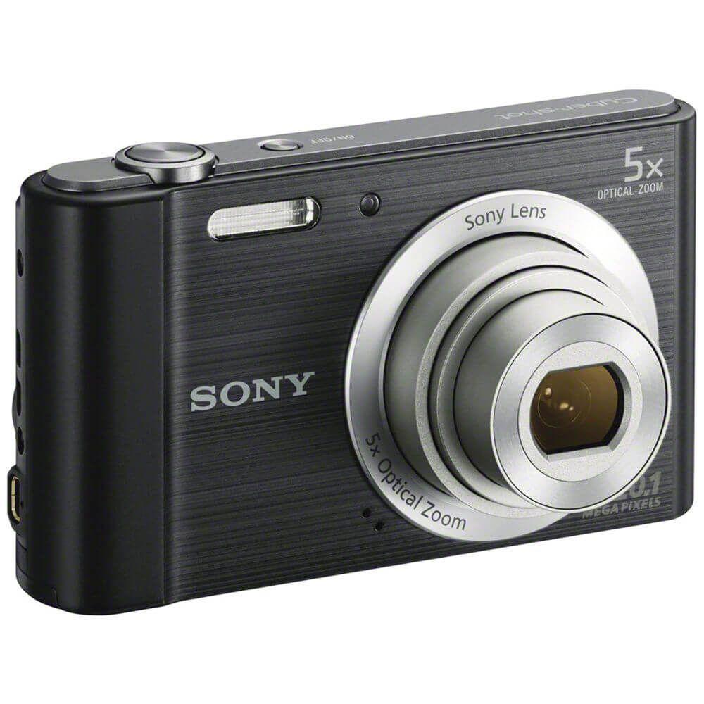 Câmera Sony CyberShot DSCW800 20.1MP Visor 2.7 Zoom Óptico 5x