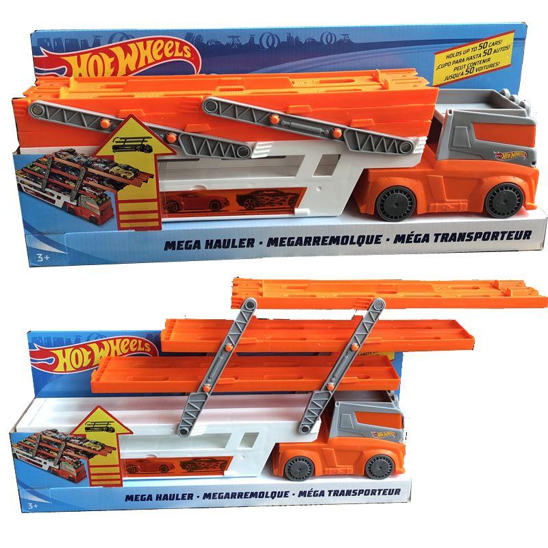Caminhao Cegonha Hot Wheels Mega Hauler Truck Mattel Ftf68 Caminhoes Motos e Onibus de Brinquedo Magazine Luiza