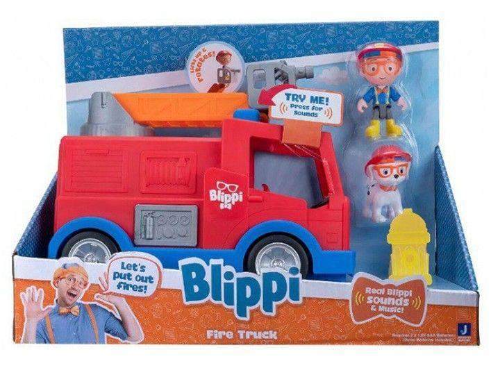 Caminhão de Brinquedo Bombeiro Blippi Fire Truck