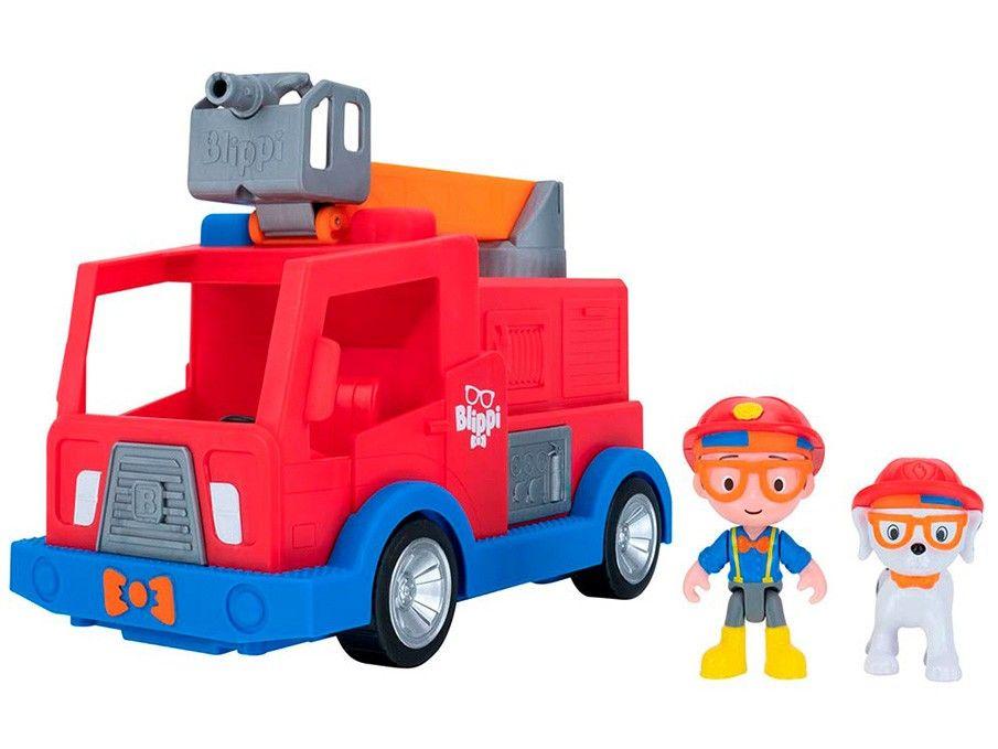 Caminhão de Brinquedo Bombeiro Blippi Fire Truck