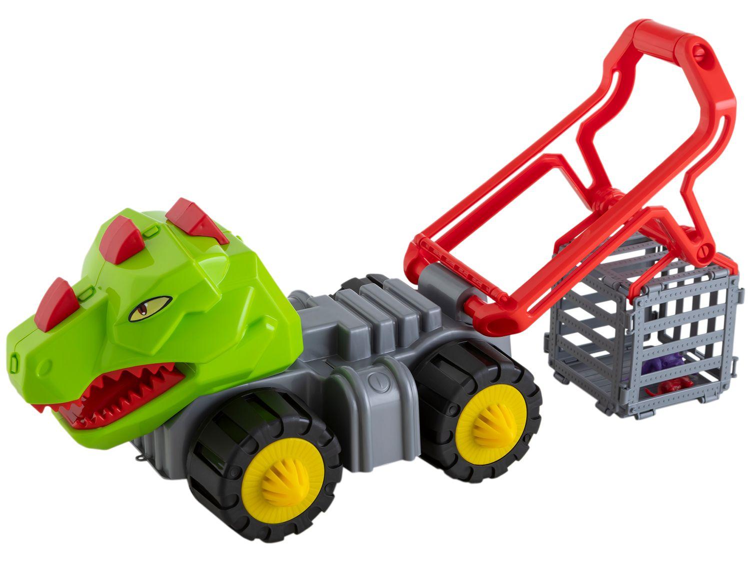Caminhão de Brinquedo Dino Construction Jaula