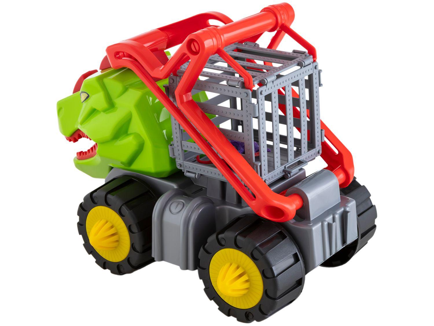 Caminhão de Brinquedo Dino Construction Jaula