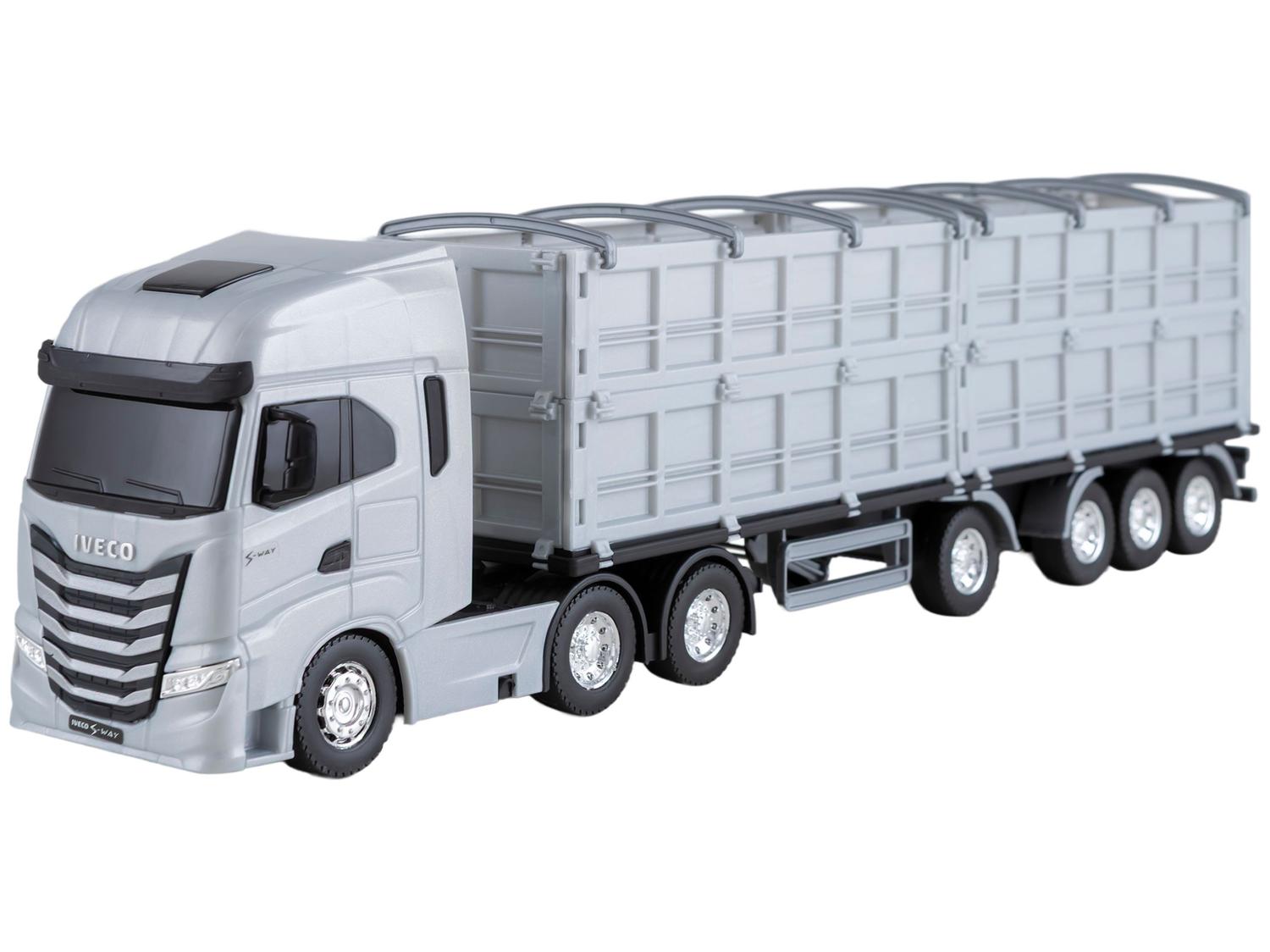 Caminhão de Brinquedo Iveco S-Way Carreta 