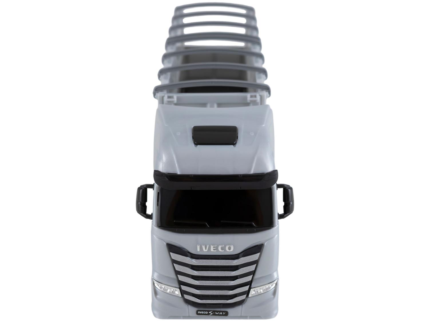 Caminhão de Brinquedo Iveco S-Way Carreta 