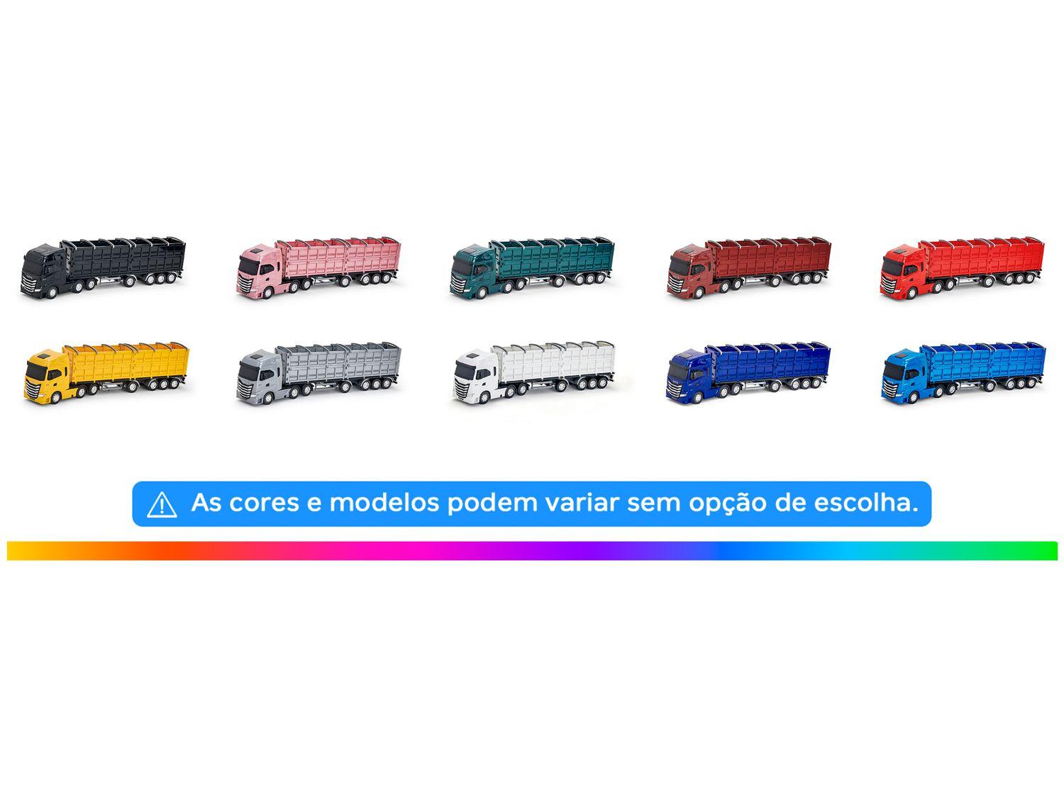 Caminhão de Brinquedo Iveco S-Way Carreta 