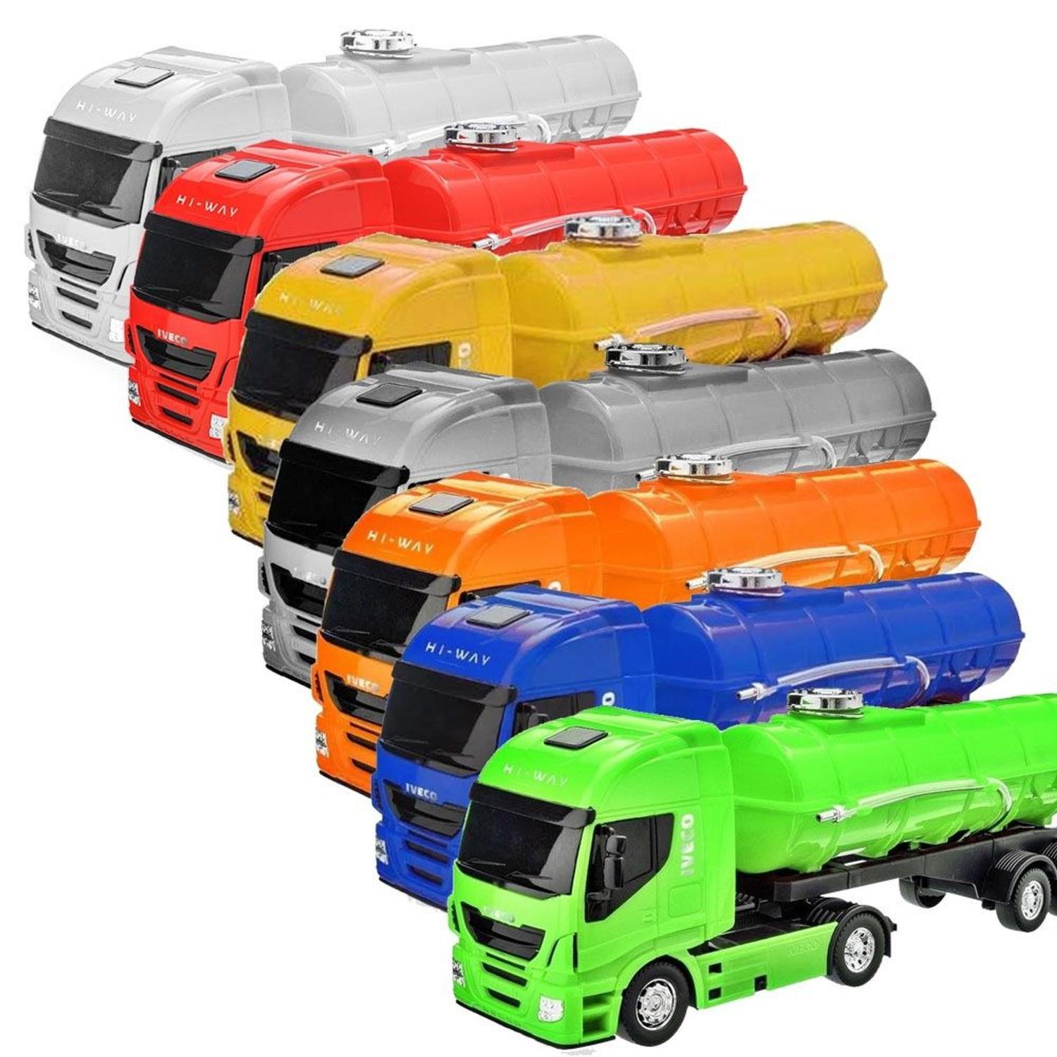 Caminhão de Brinquedo Iveco Hi-Way Tanque - Roda Livre Usual Brinquedos, Shopping