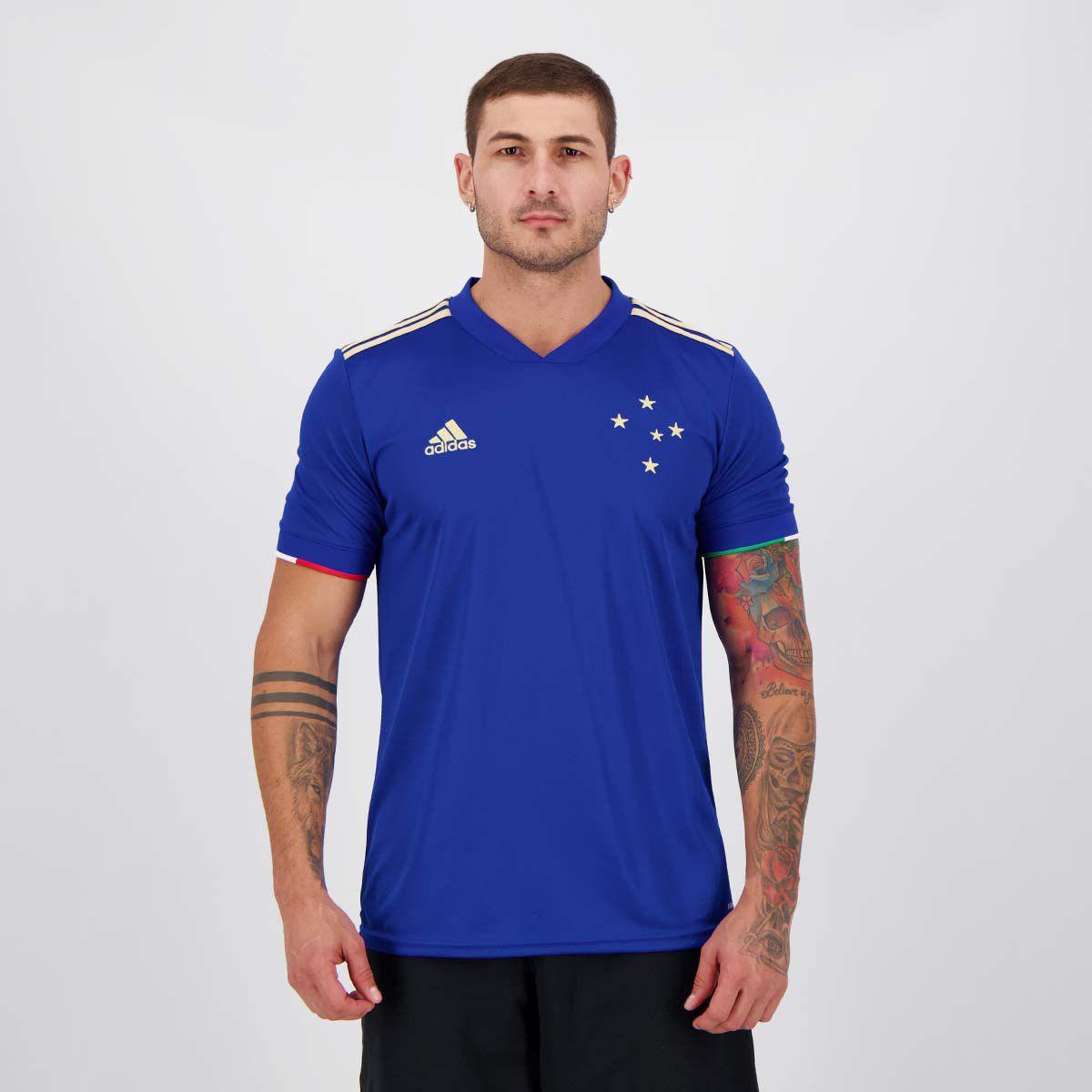 camisa viagem cruzeiro adidas