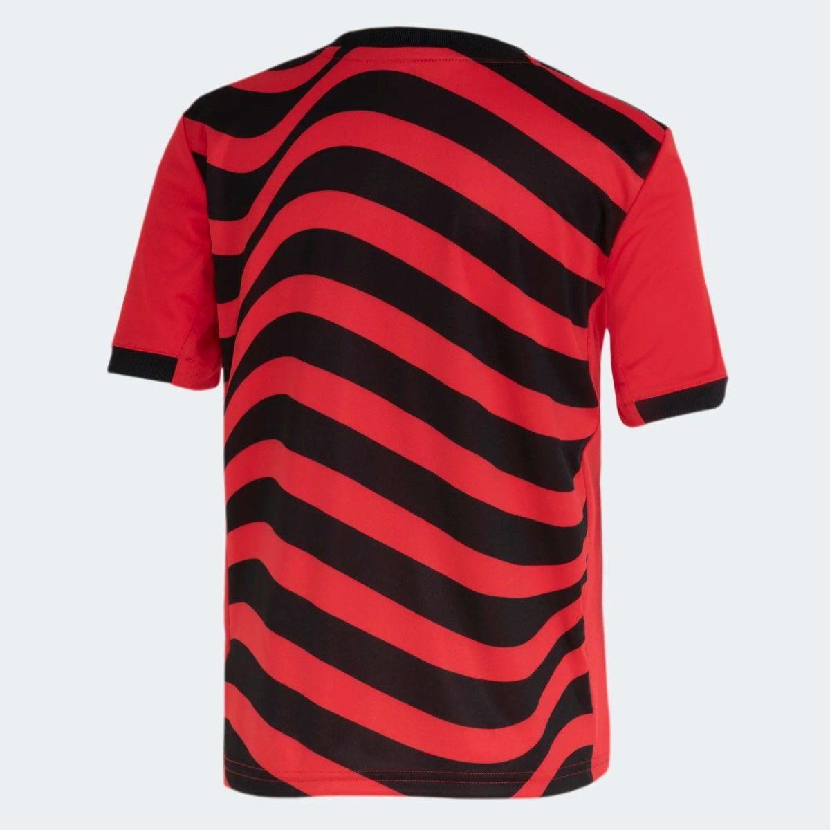 Camisa Adidas Flamengo III 22 23 s n Torcedor Infantil Camisa de Time Magazine Luiza