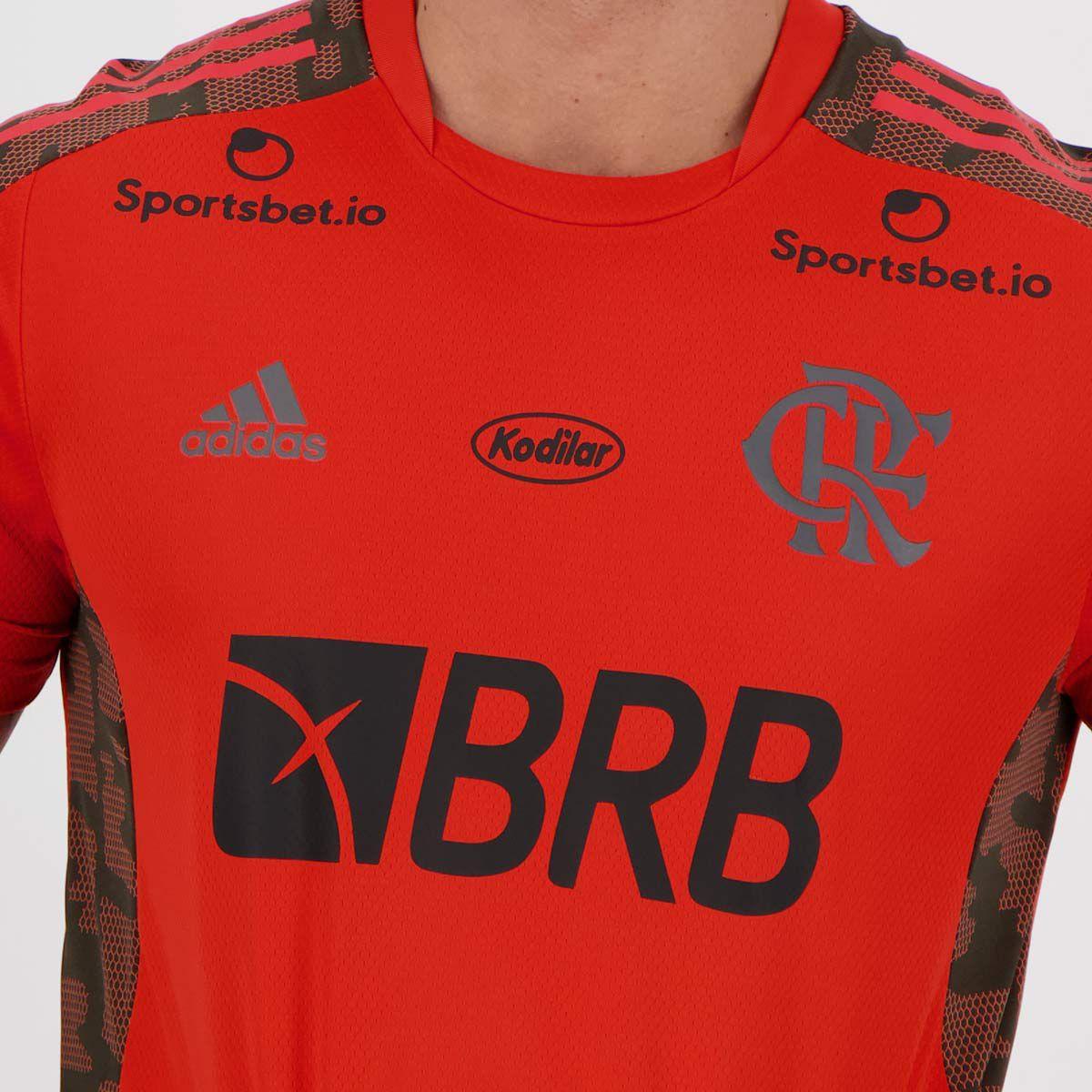 camisa de treino do flamengo 2020 com patrocínio