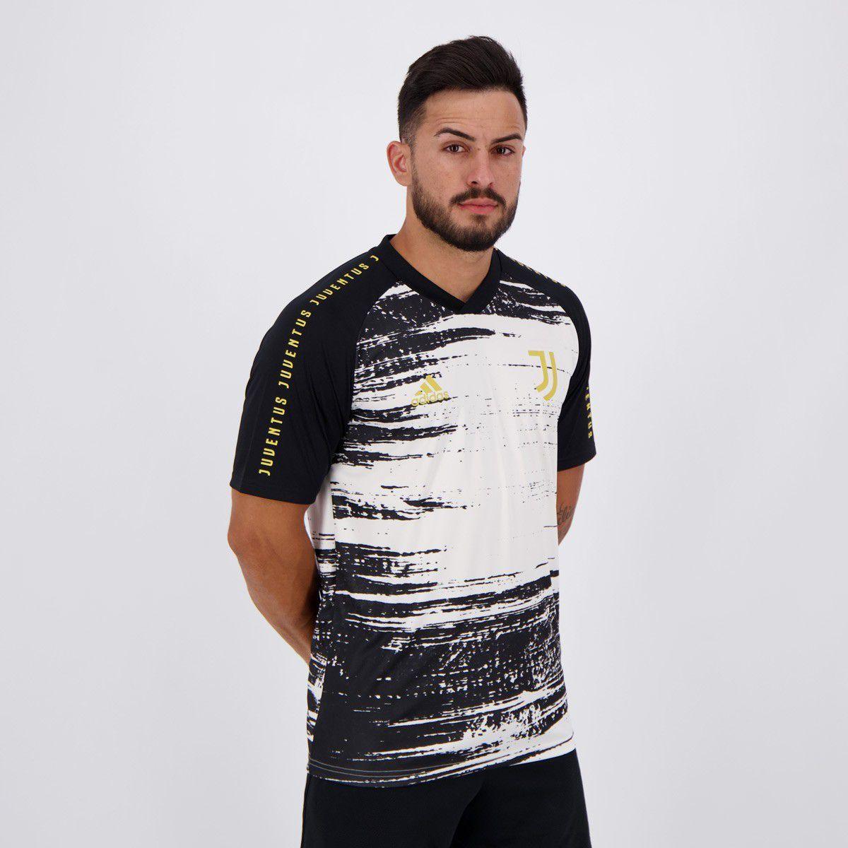 camisa juventus pré jogo