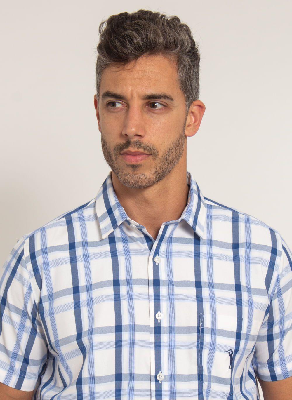 camisa aleatory manga curta