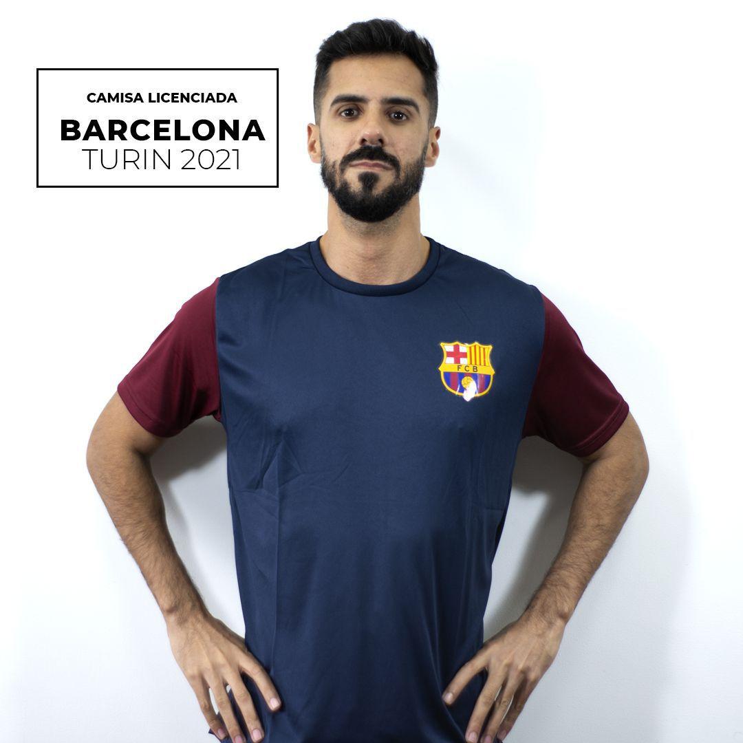 camisa infantil barcelona personalizada