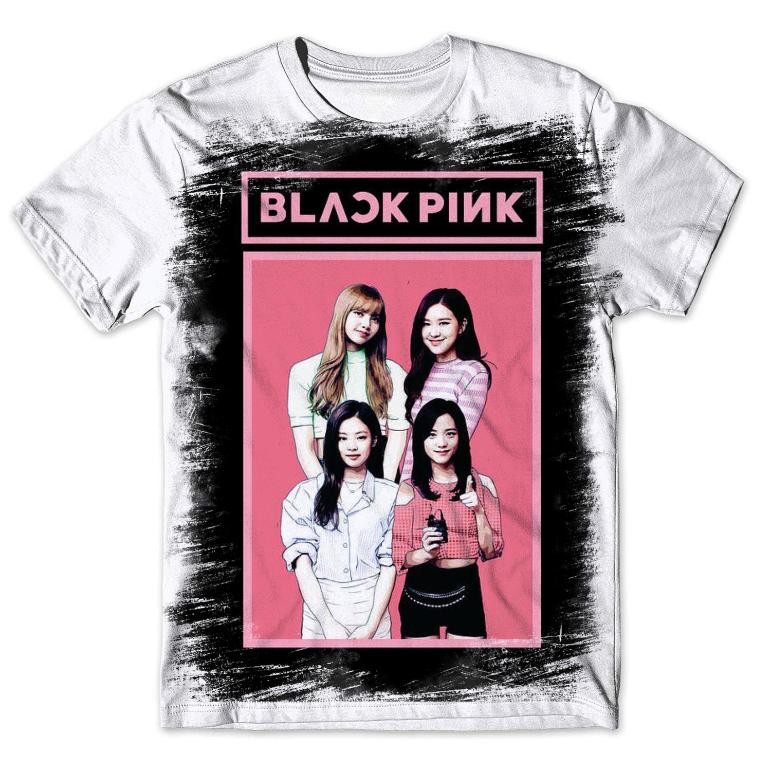 camiseta blackpink infantil