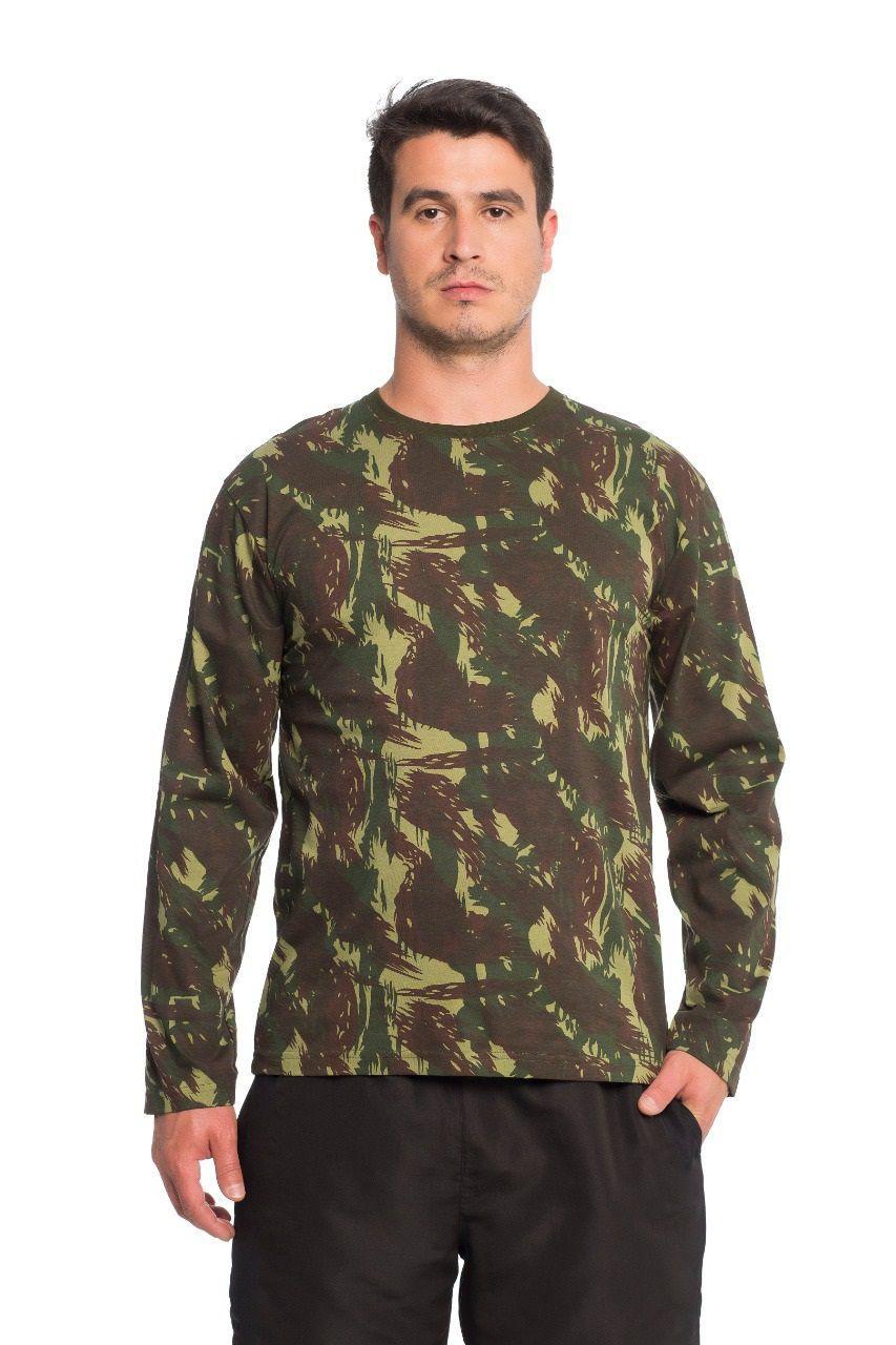 camisa feminina camuflada militar blusa manga longa