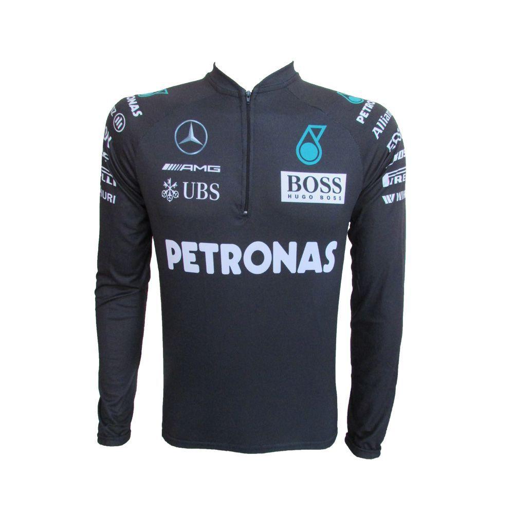camisa de ciclismo petronas