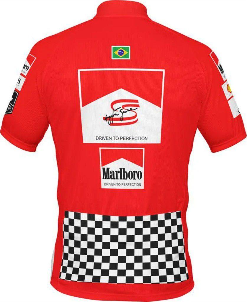 camisa bike ayrton senna