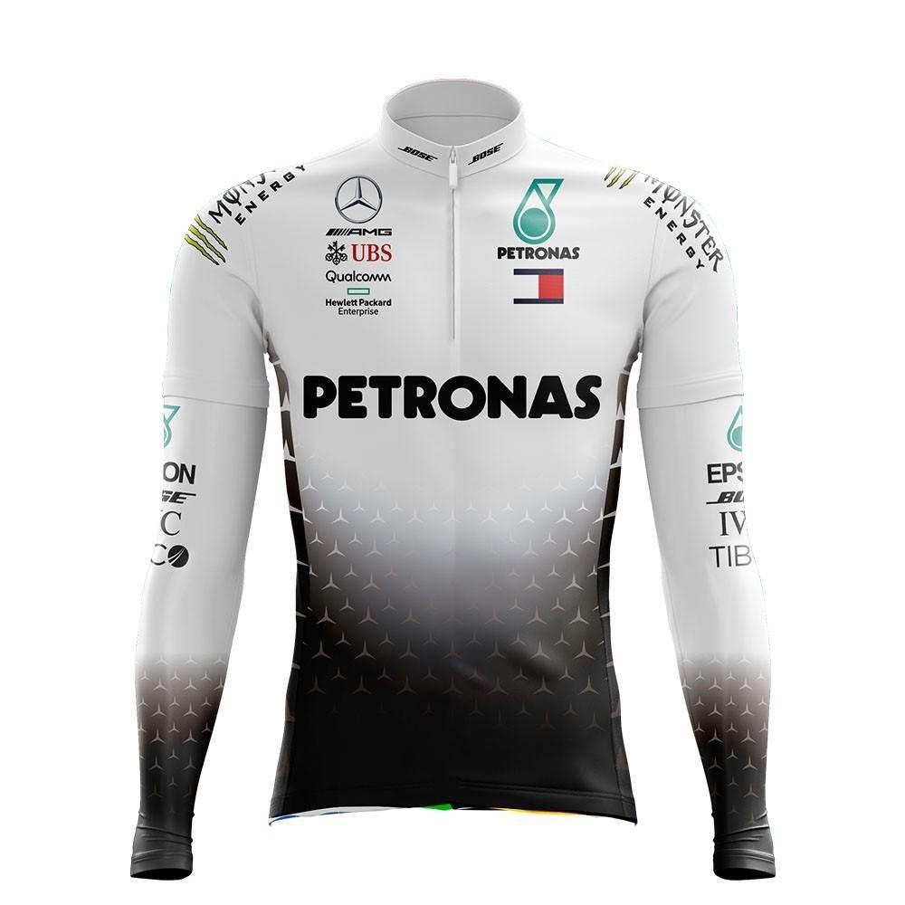 camisa de ciclismo petronas