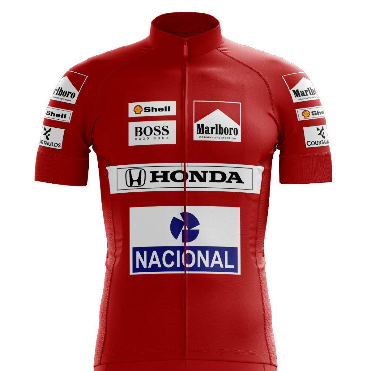 camisa bike ayrton senna