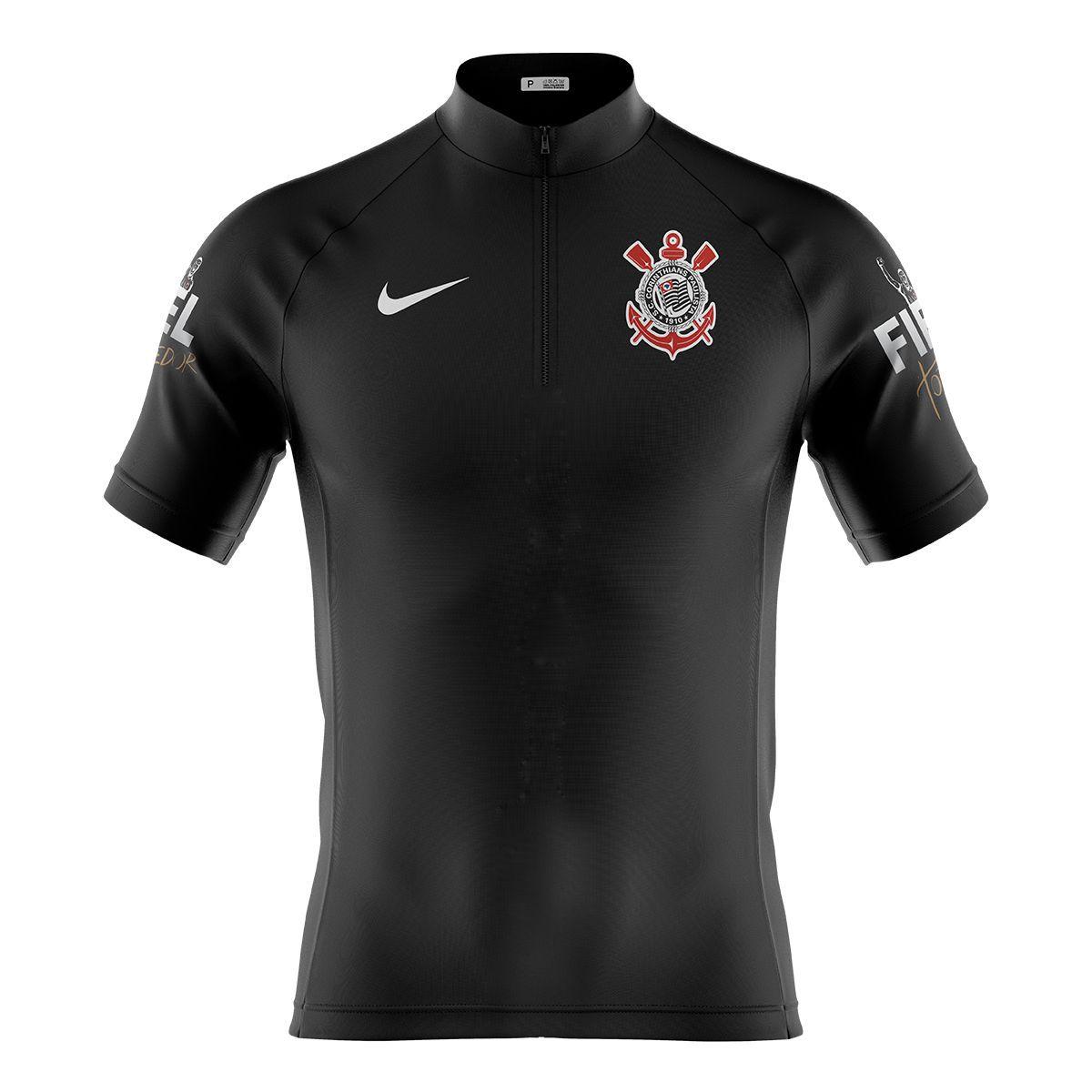 Camisa de ciclismo do corinthians Sale