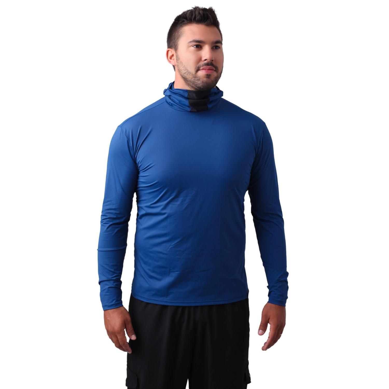 camisa azul oceano