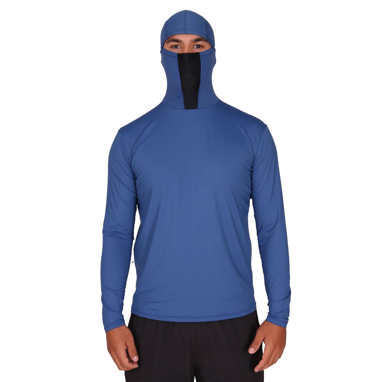 camisa azul oceano
