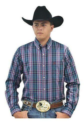 camisa social cowboy