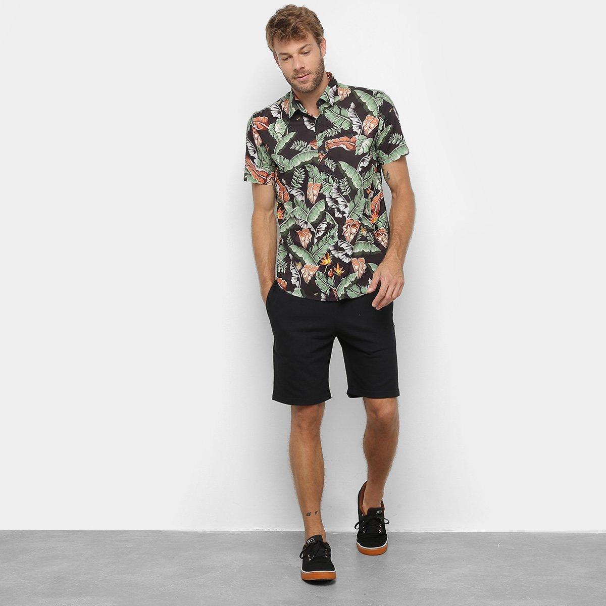 camisa diamond tropical