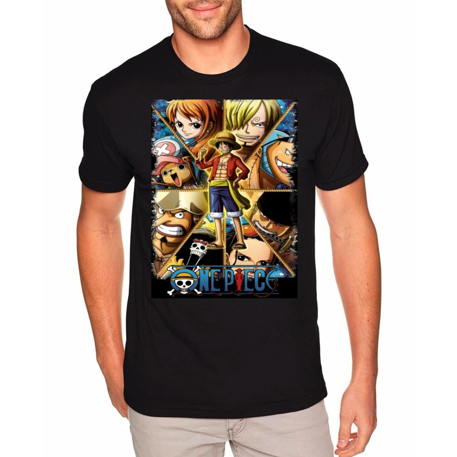 camisa de anime one piece