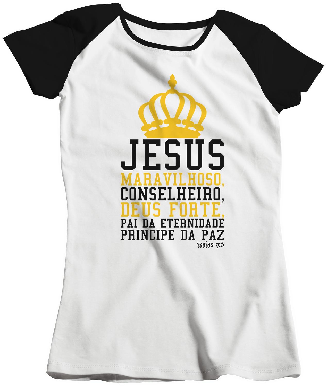 camisa jesus feminina