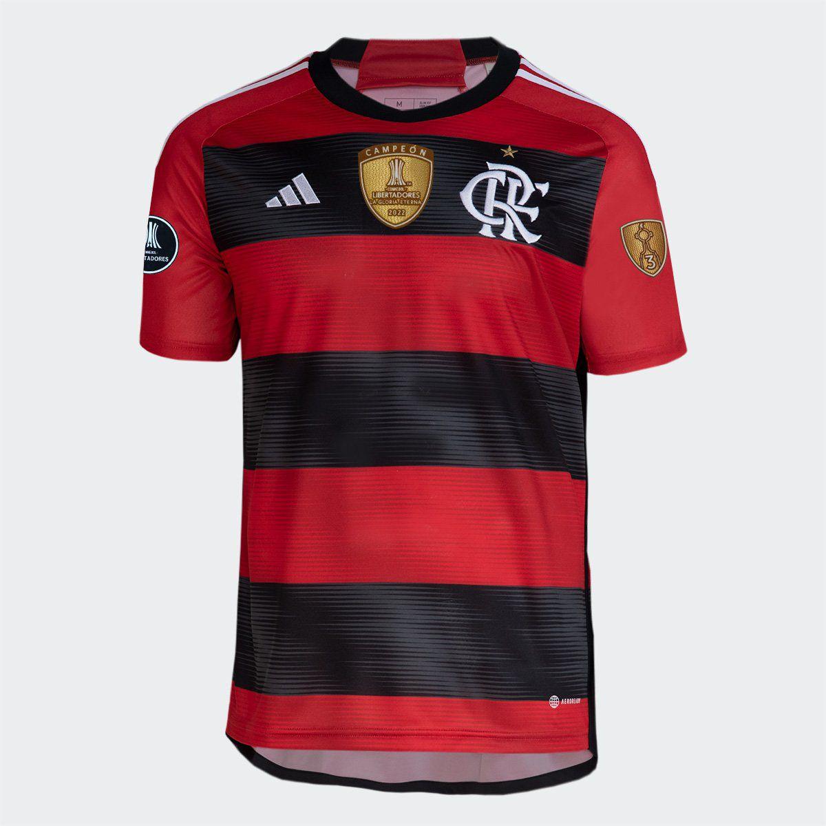 Futebol Netshoes Camisa Do Flamengo Camisa CR Flamengo 23/24 Preto