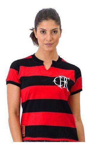 blusa flamengo femenina