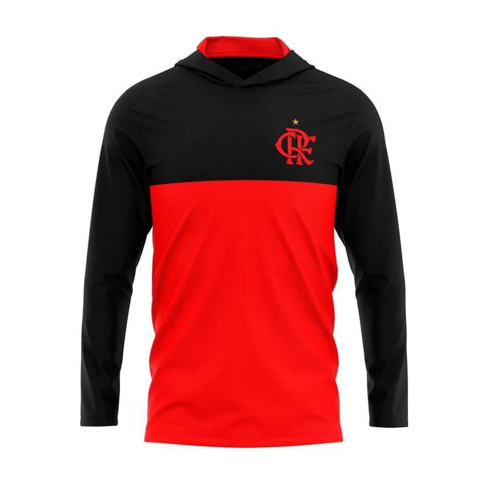 camisa manga comprida flamengo