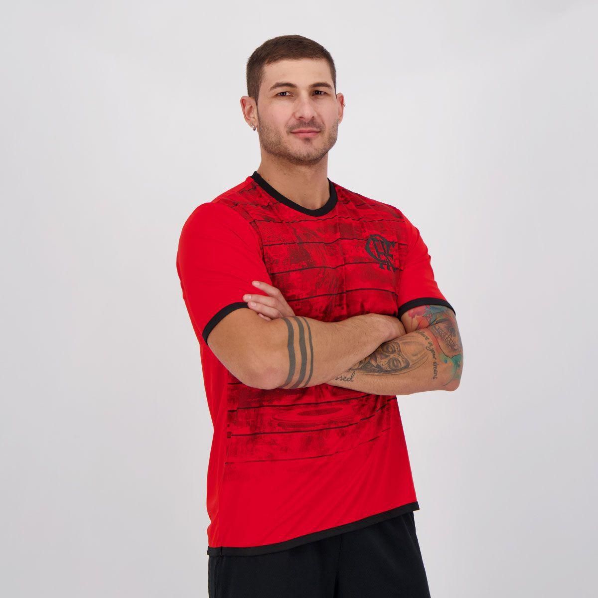camisa flamengo vermelha