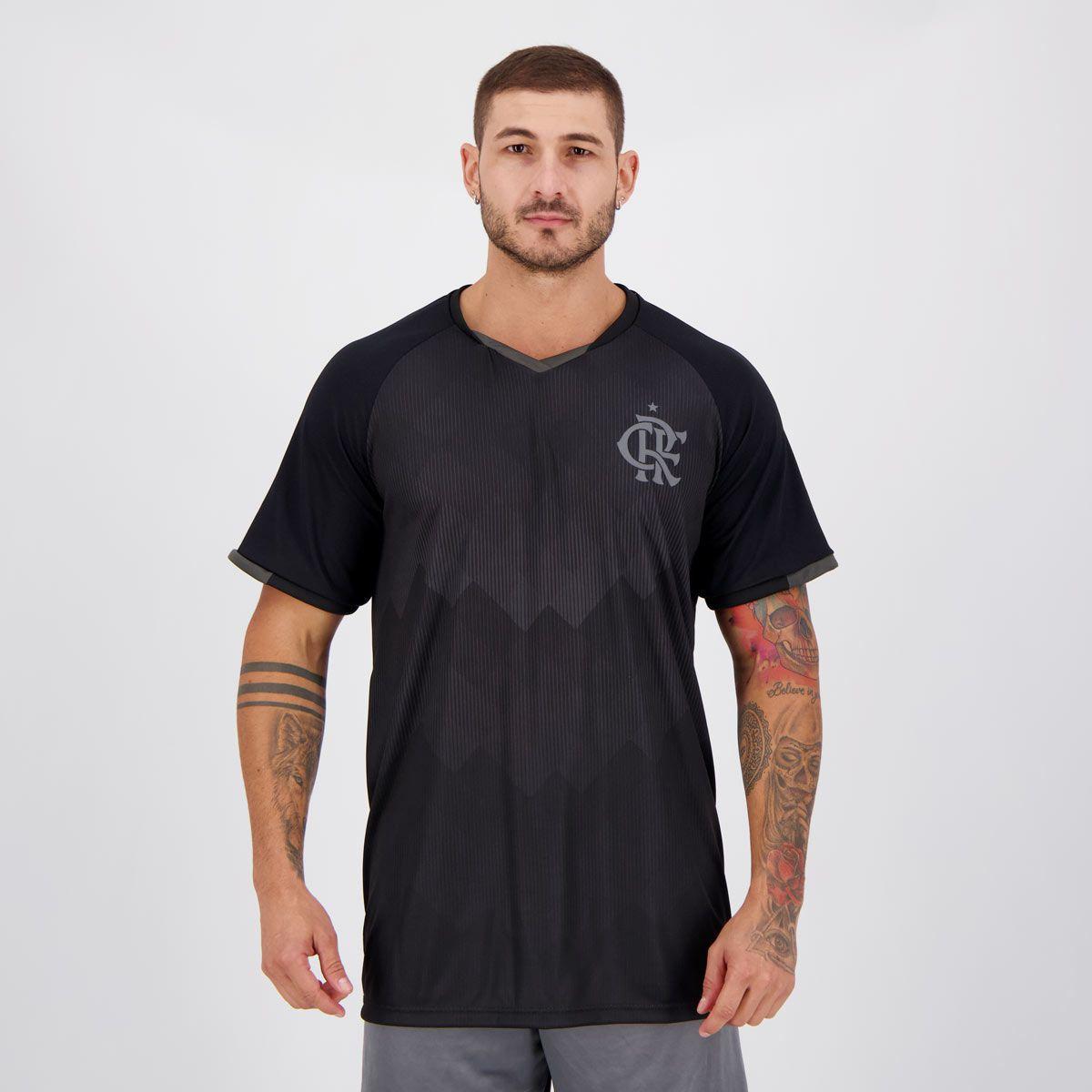 camisa do flamengo preta com rosa
