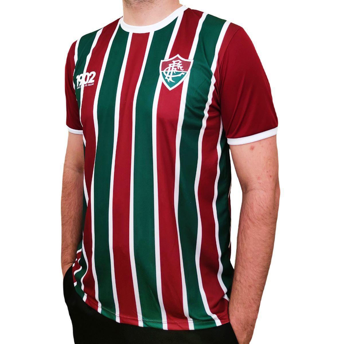 Camisa Fluminense Listrada Attract Oficial - Cor Verde - Braziline - Camisa  de Time - Magazine Luiza