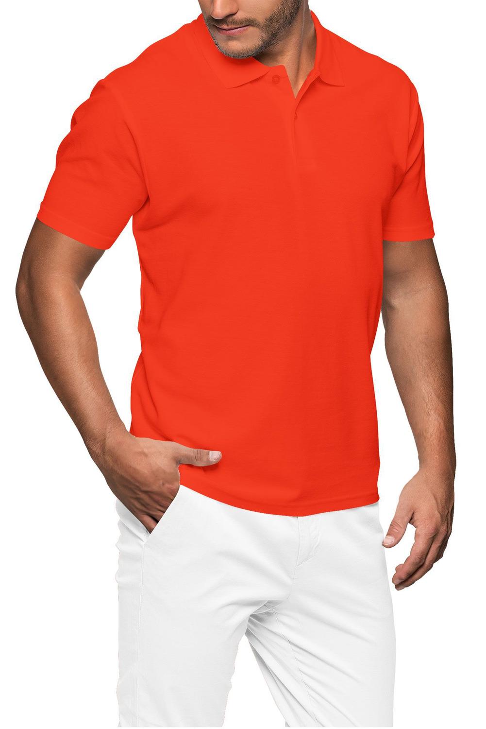 camisa gola polo masculina vermelha